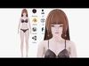 Lingerie clothes 0012 - Rig -Unreal - Unity - Blender - Animated Low-poly 3D model_2