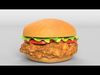 Chicken Sandwich 3D model_1