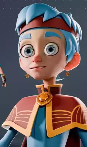 Male Model Stylized Medieval