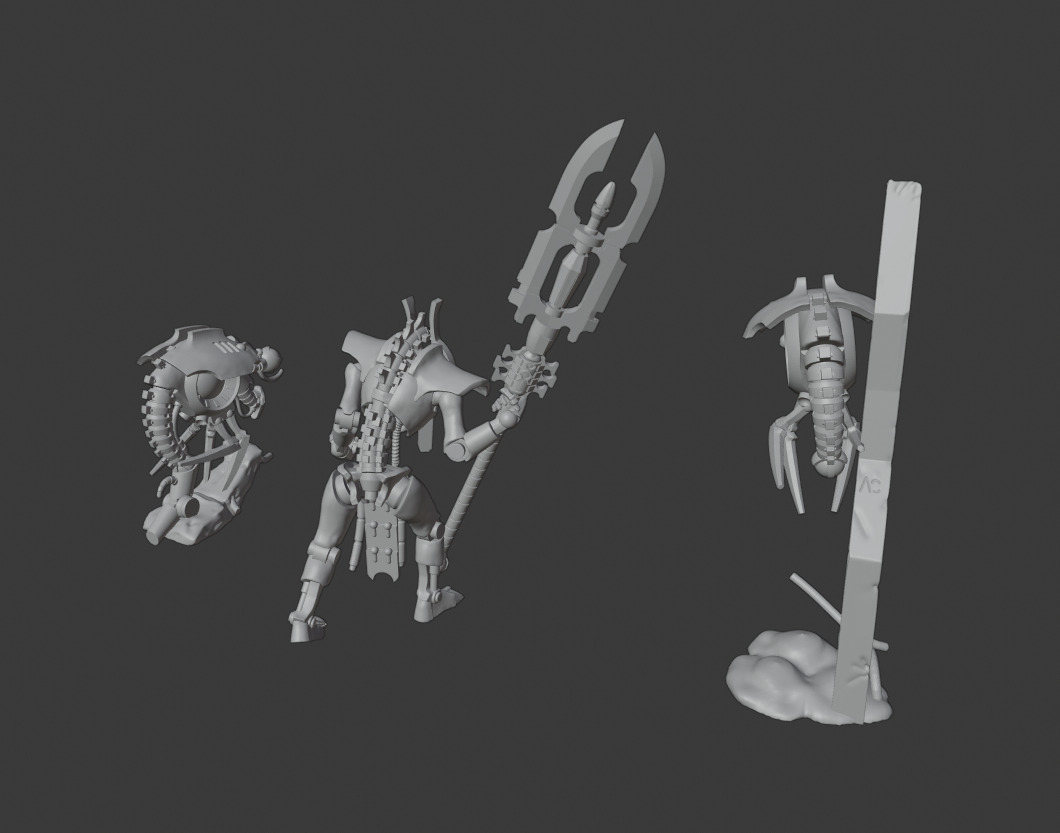 Apprentice Robot  3D print model_1