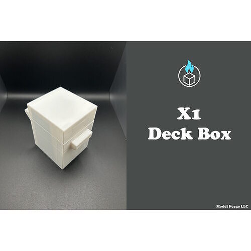 X1 Deck Box 3D print model