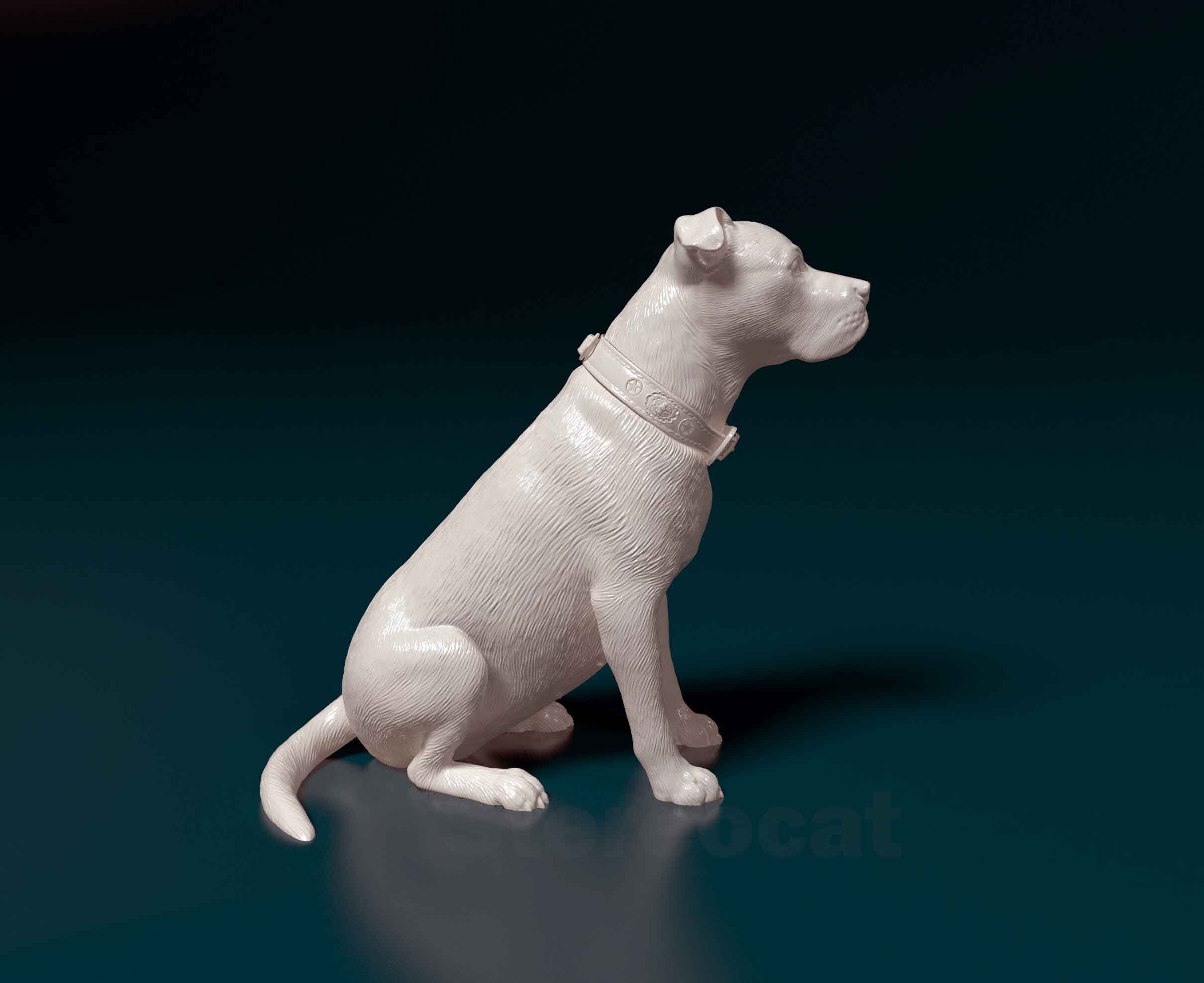 Staffordshire terrier 011 3D print model_1