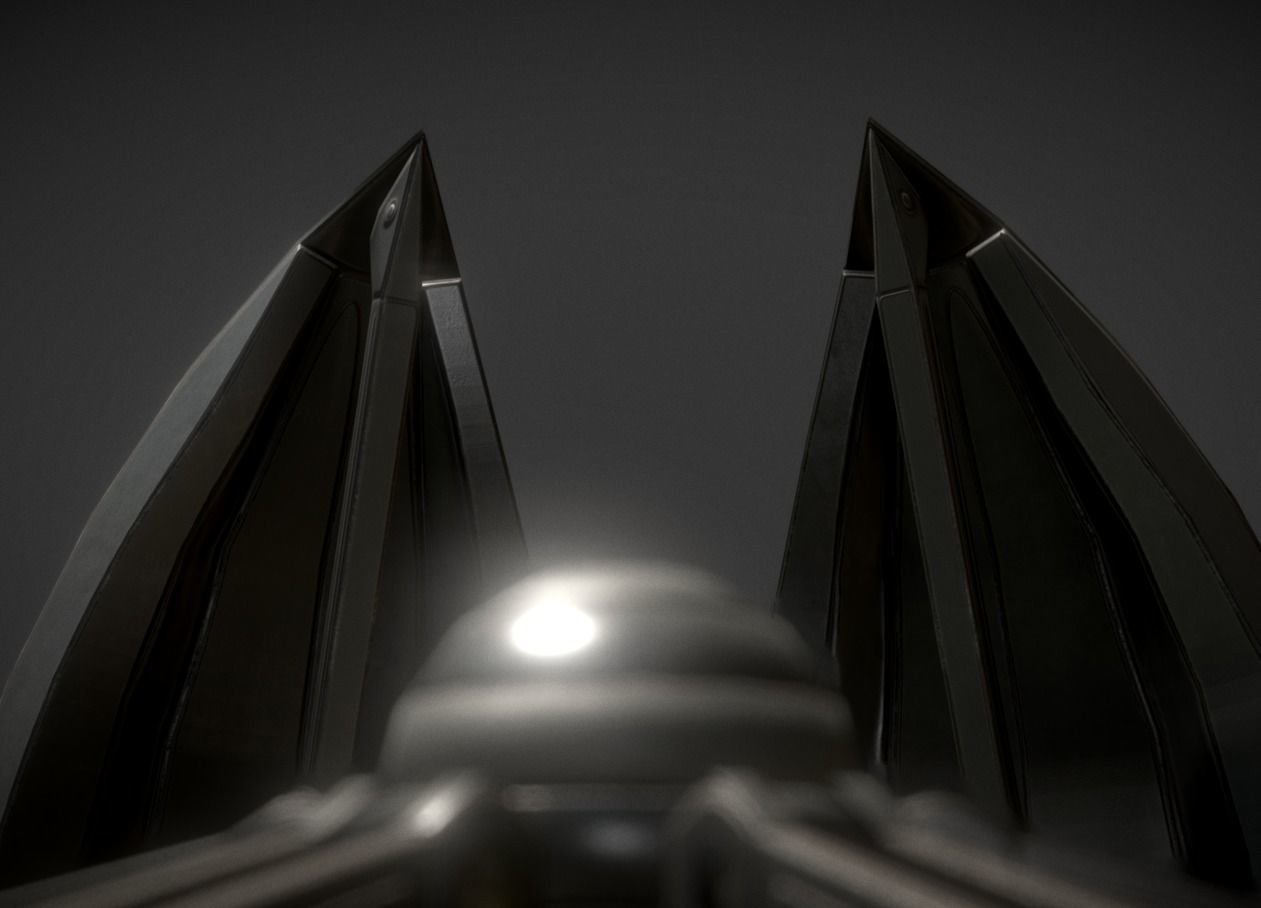 Sphere bot with Animations Low-poly 3D model_15