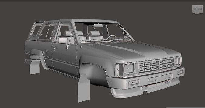 Toyota 4Runner Mk1 1986 3D print model