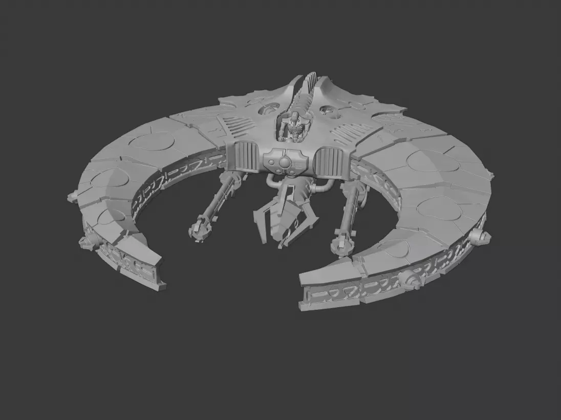 Dark Scythe 3D print model_0