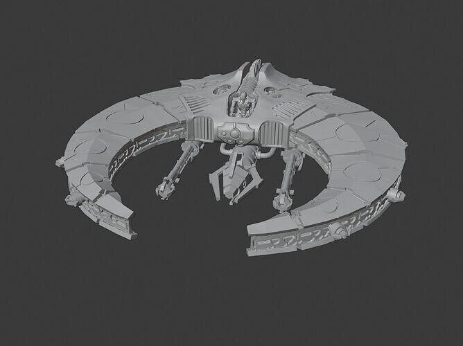 Dark Scythe 3D print model