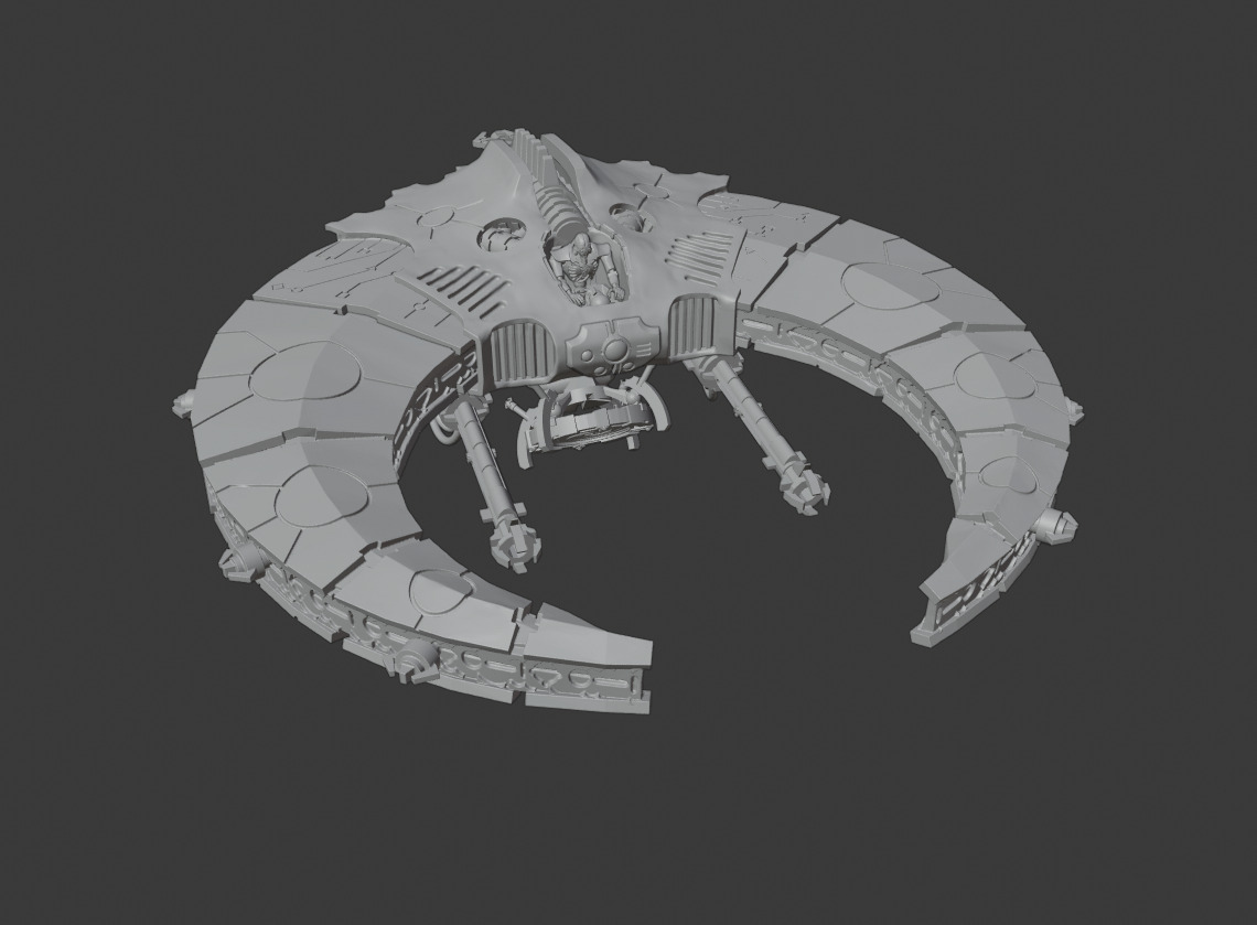 Dark Scythe 3D print model_1