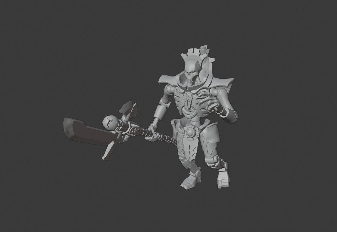 Lich Guardian 3D print model_1