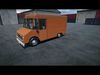Box Van unity asset Low-poly 3D model_1