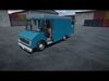 Box Van unity asset Low-poly 3D model_2