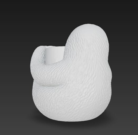 Sloth Pot Holder  Cute 3D Printable Sloth Planter Model 3D print model_10