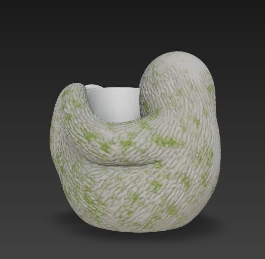 Sloth Pot Holder  Cute 3D Printable Sloth Planter Model 3D print model_16