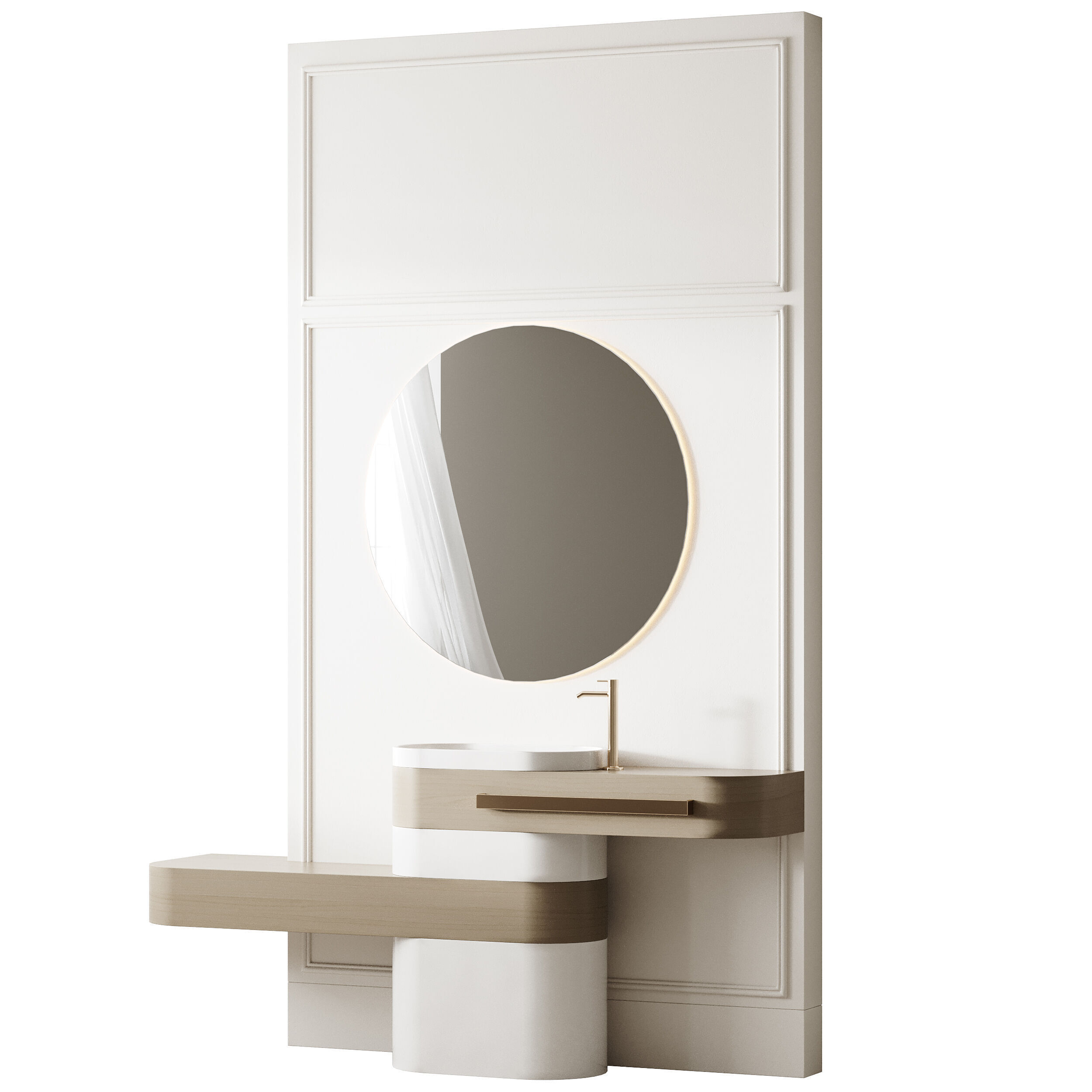 Bathroom furniture 25 3D model_8