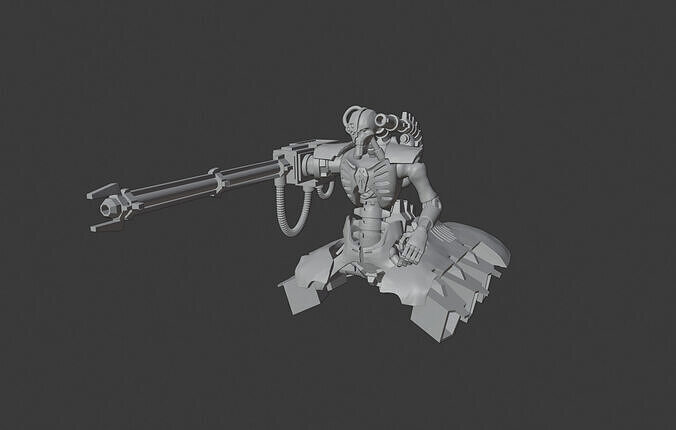 Locust Destroyer 3D print model