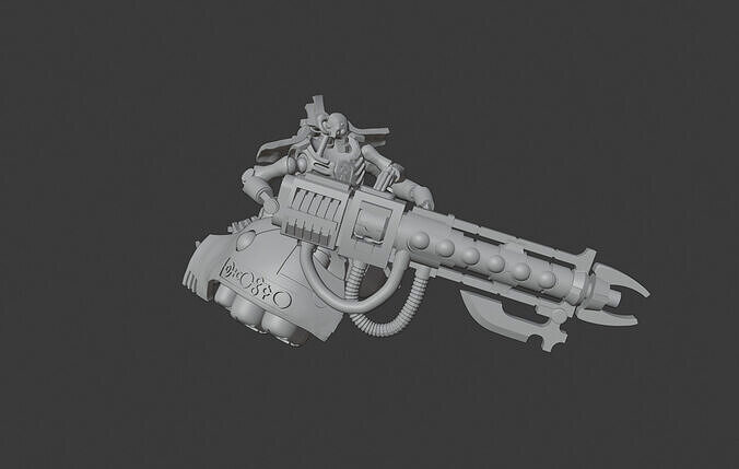 Locust Heavy Destroyer 3D print model