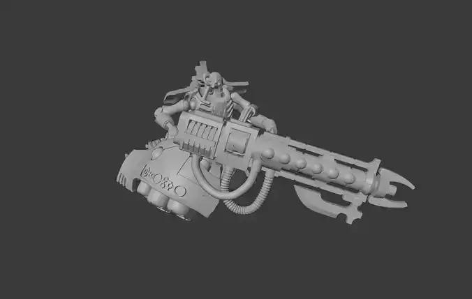 Locust Heavy Destroyer 3D print model