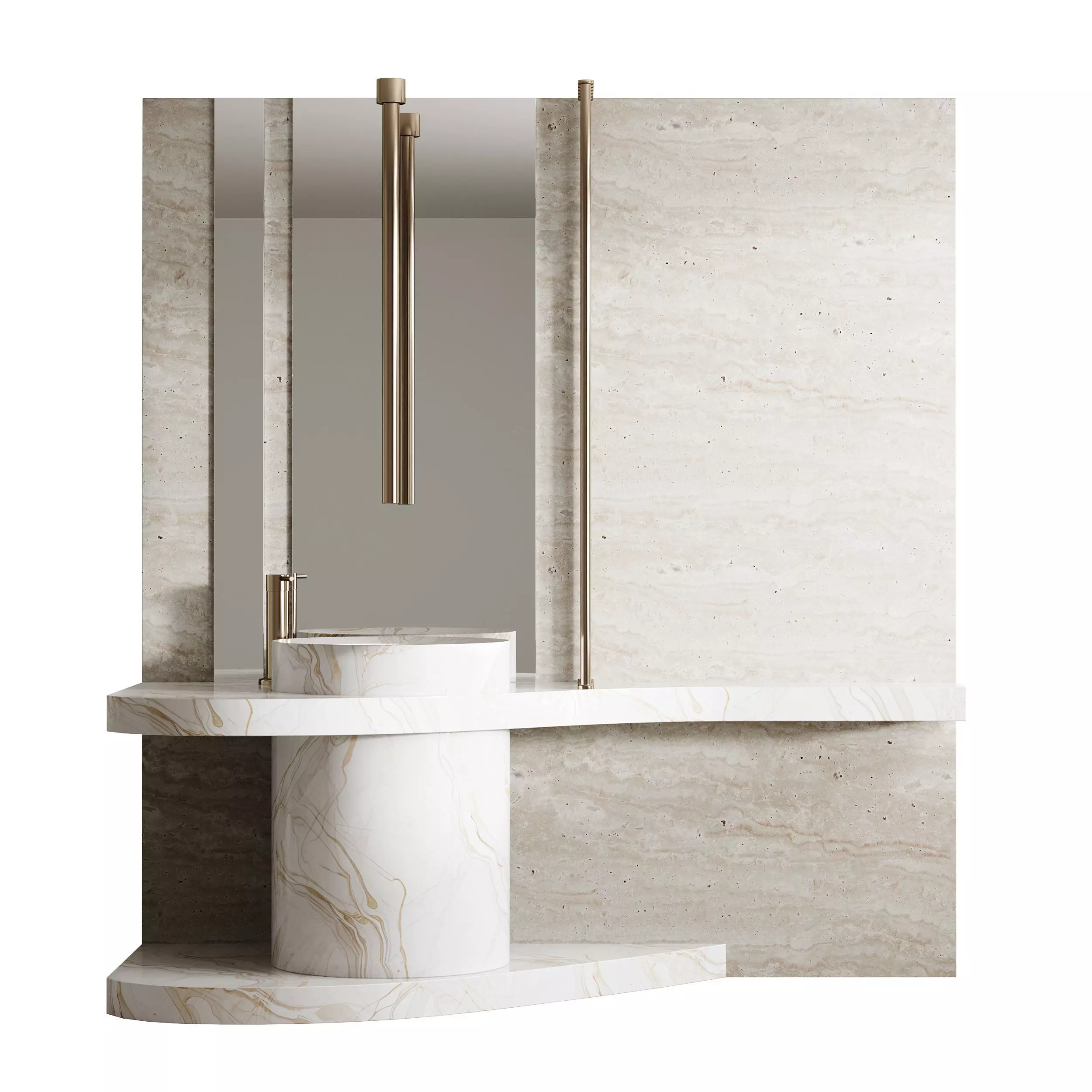 Bathroom furniture 26 3D model_0