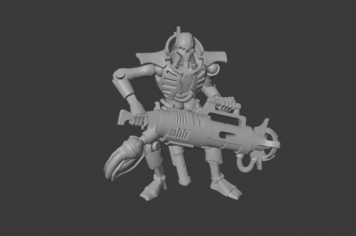 Never Dying Robots 3D print model_3