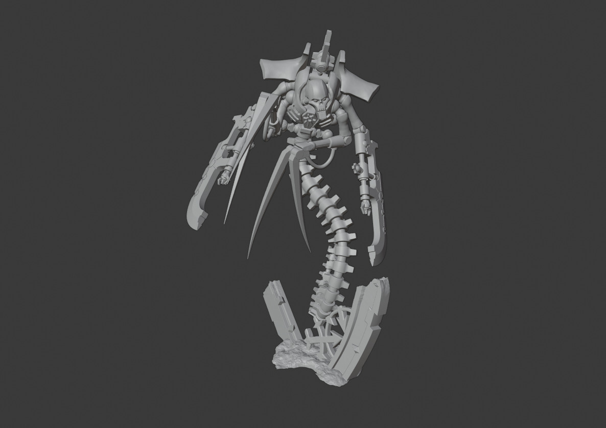 Obsidian Destroyer 3D print model_4