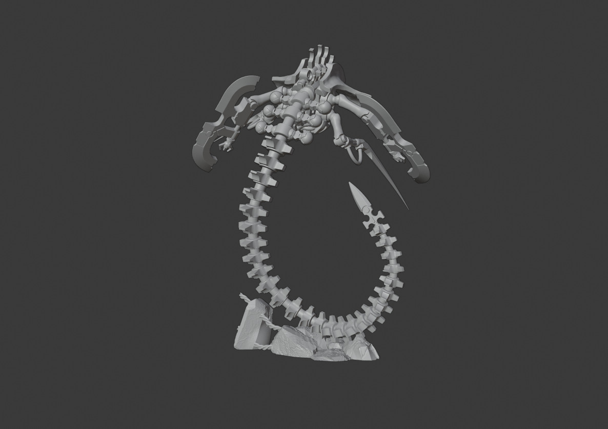 Obsidian Destroyer 3D print model_3