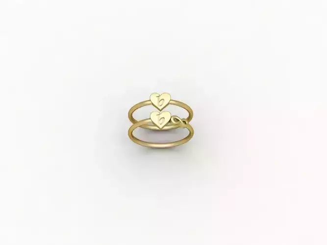 B alphabet ring