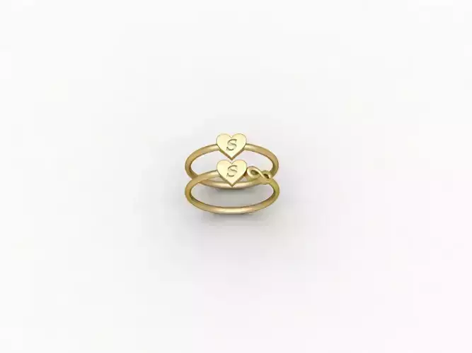 S alphabet ring