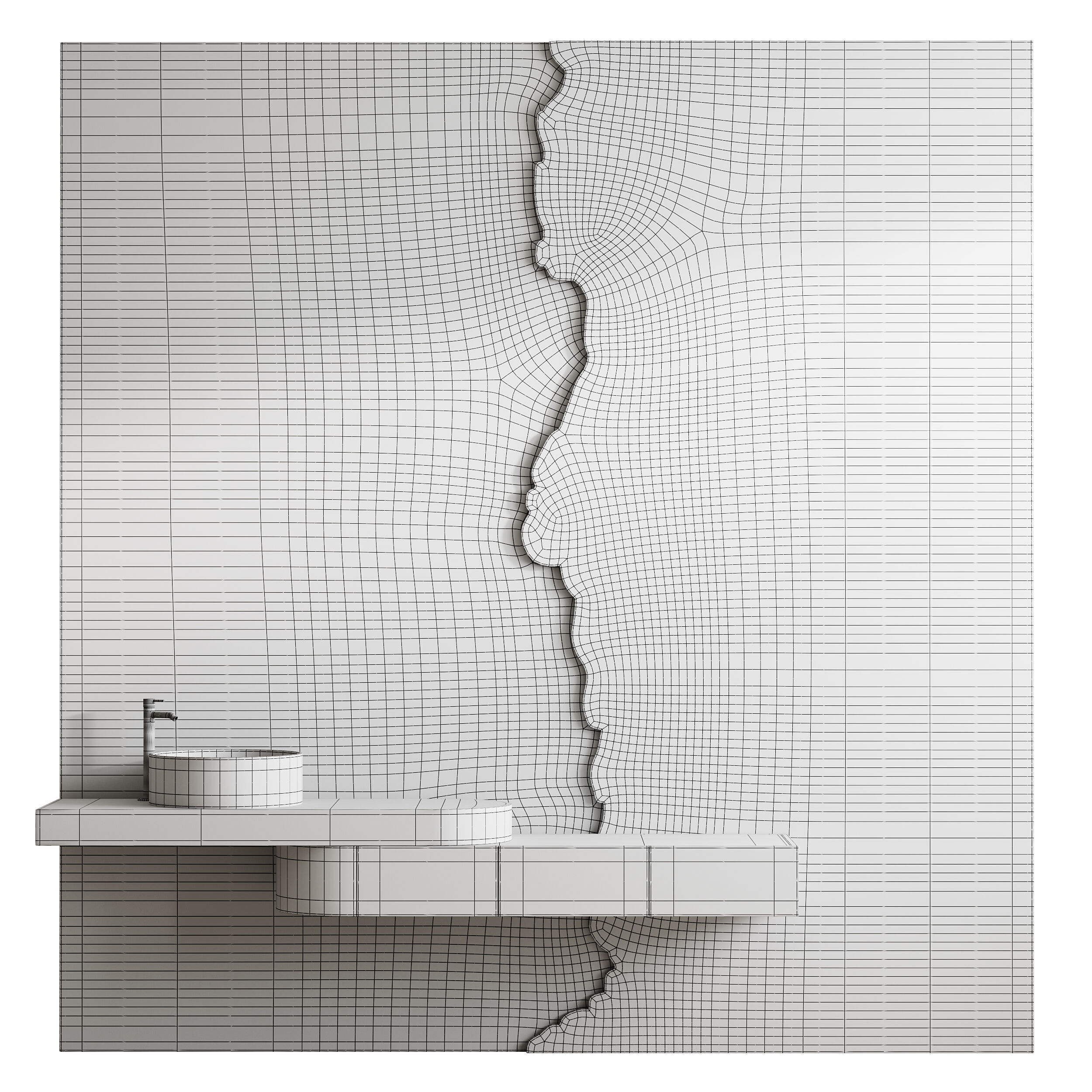 Bathroom furniture 27 3D model_14