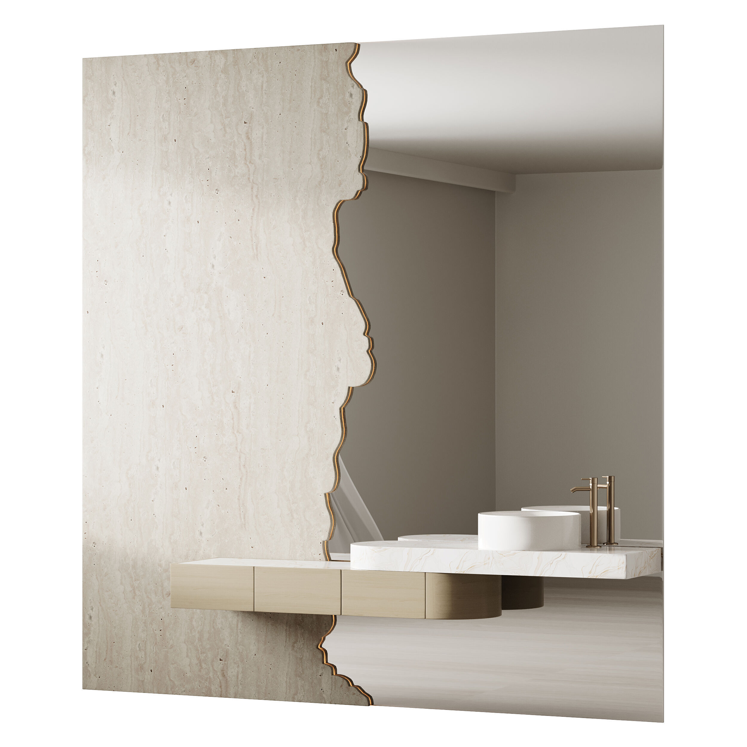 Bathroom furniture 27 3D model_8