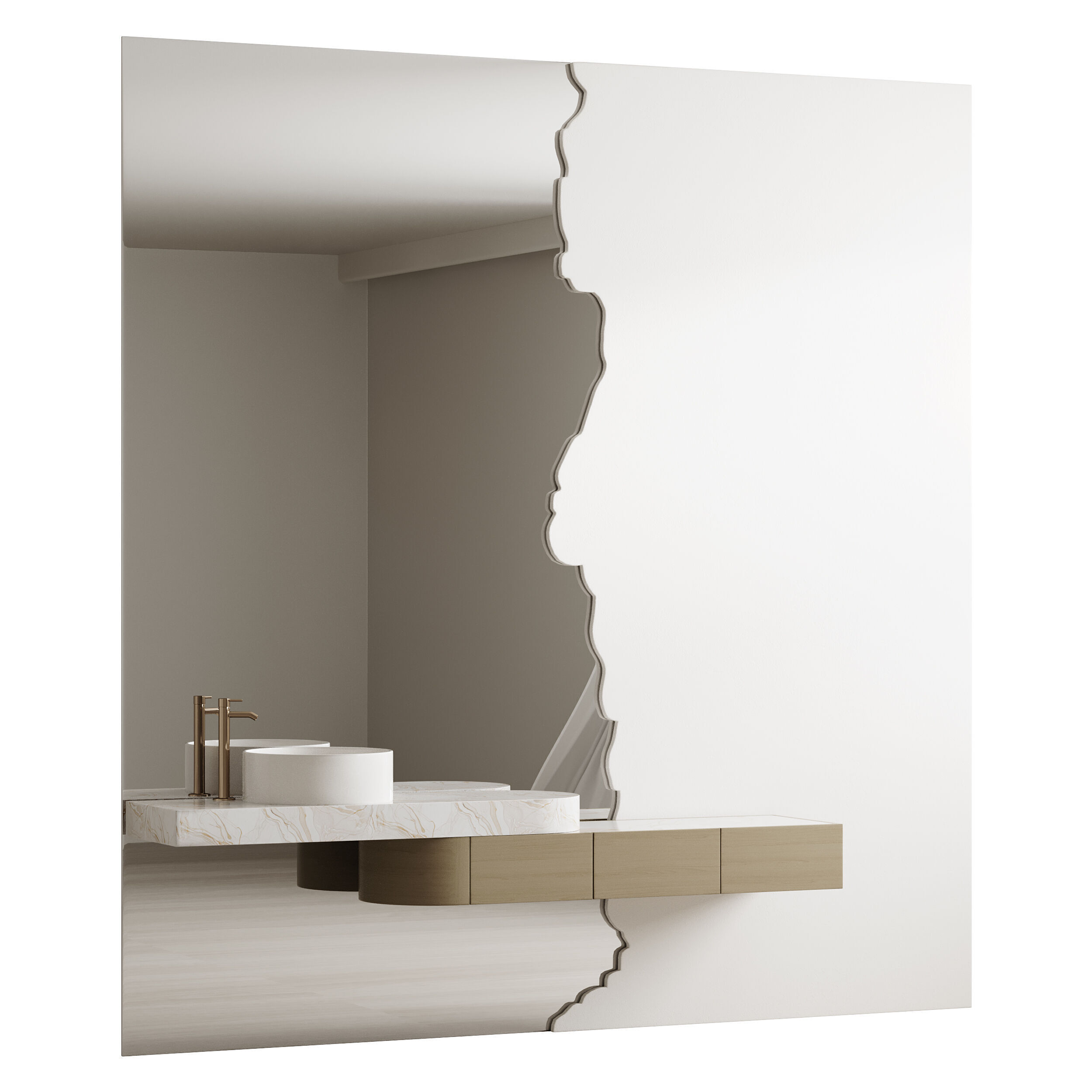 Bathroom furniture 27 3D model_7