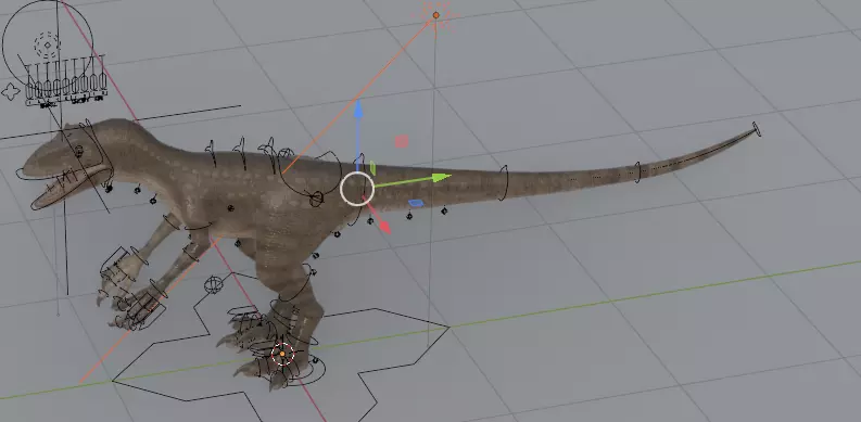 8k raptor v1 Free low-poly 3D model