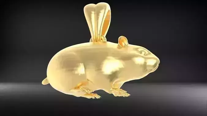 Hamster pendant Necklace Charm Bracelet Jewelry