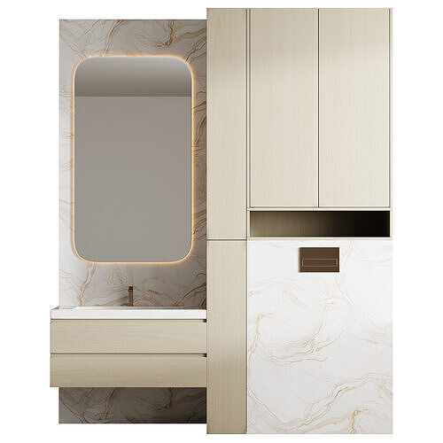 Bathroom furniture 29 3D model