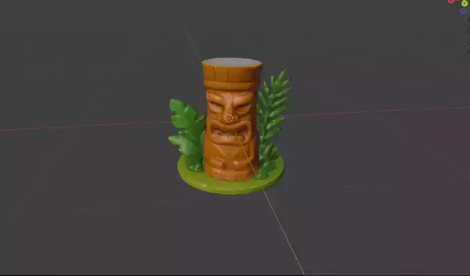 Tiki Statue