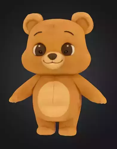Cuddly Teddy Bear Character Stuffed Animal