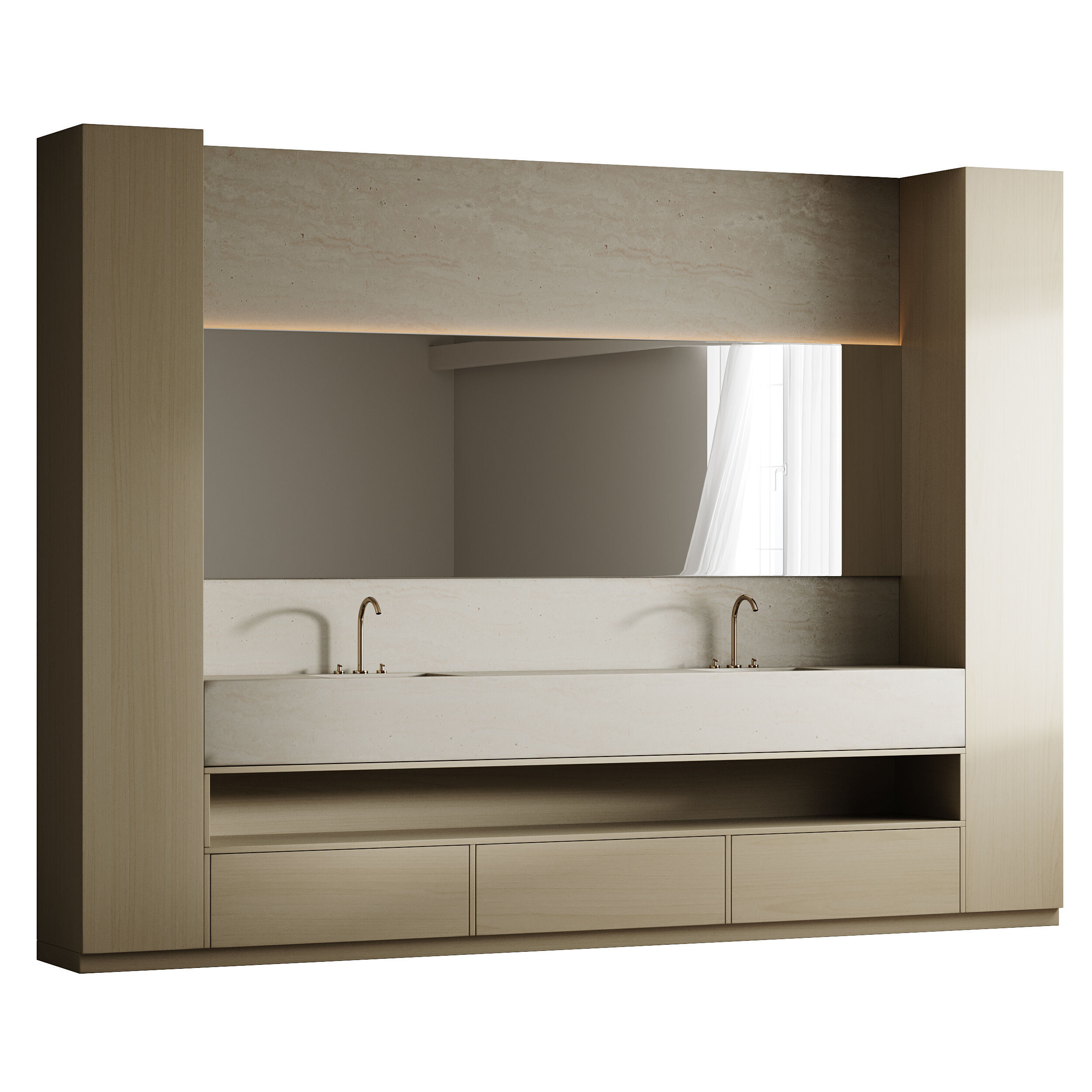 Bathroom furniture 31 3D model_1