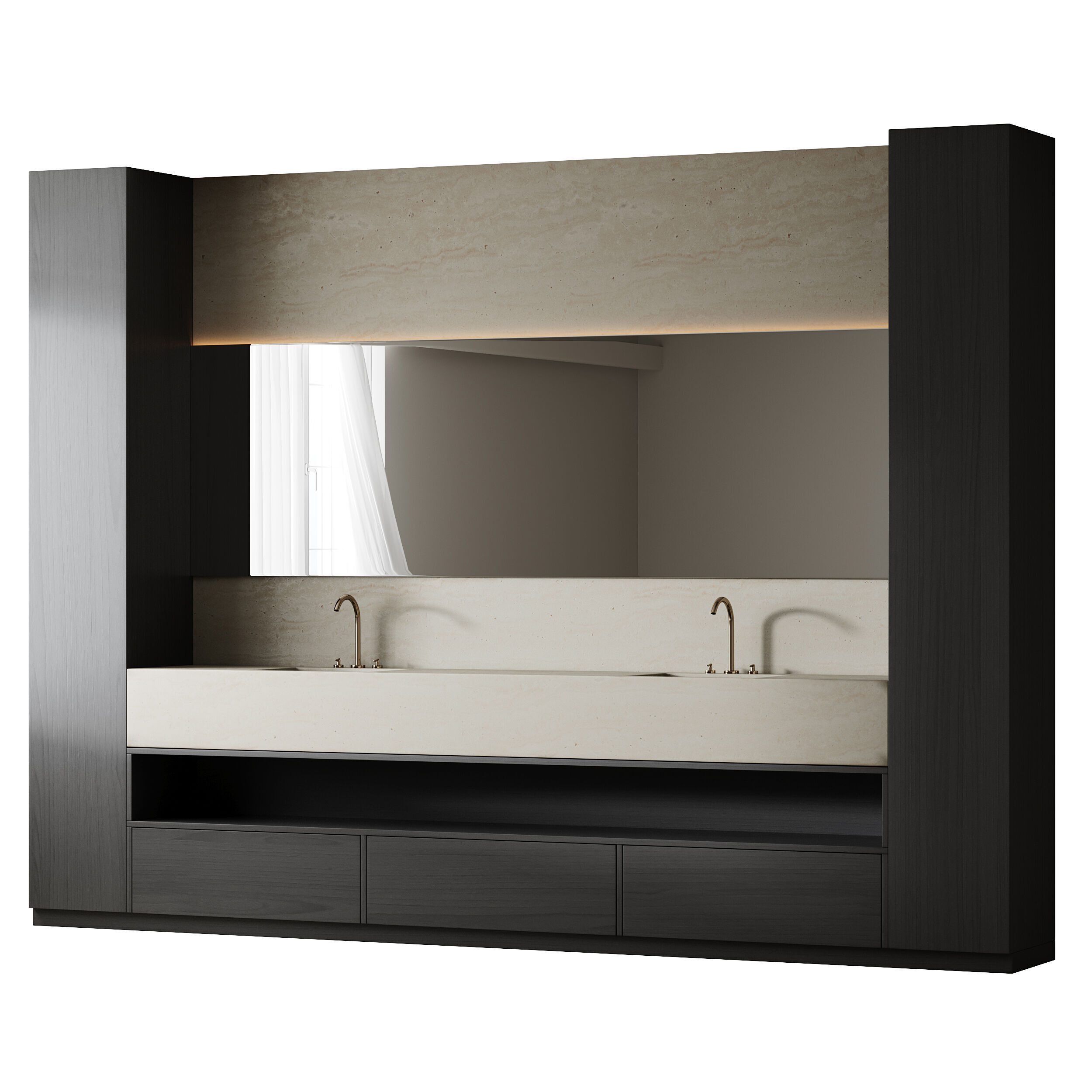 Bathroom furniture 31 3D model_8
