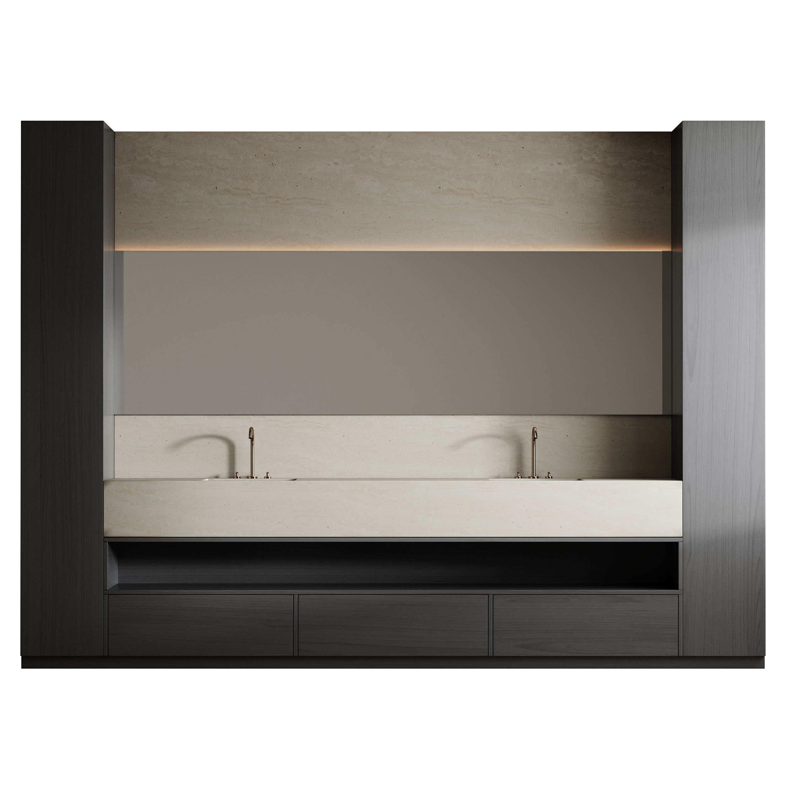 Bathroom furniture 31 3D model_4