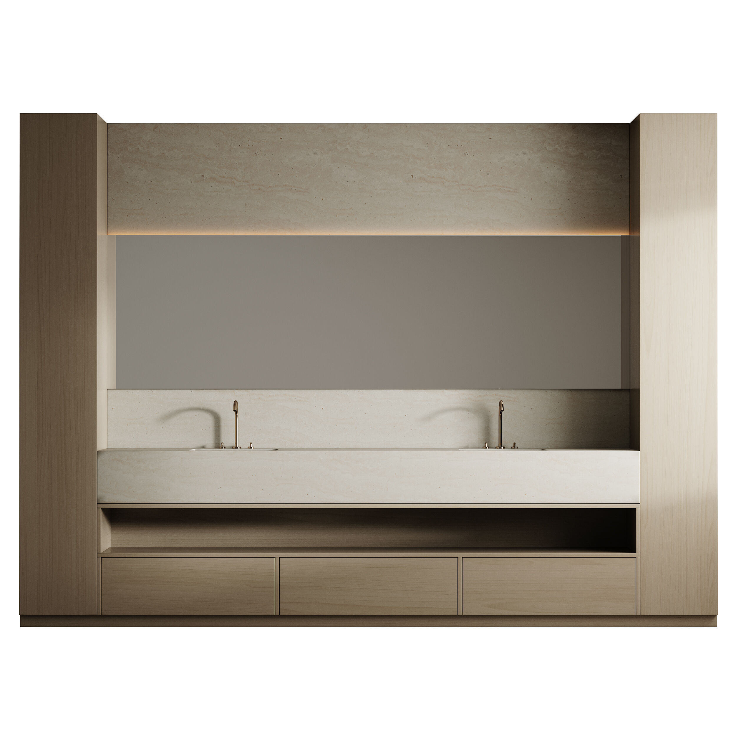 Bathroom furniture 31 3D model_2