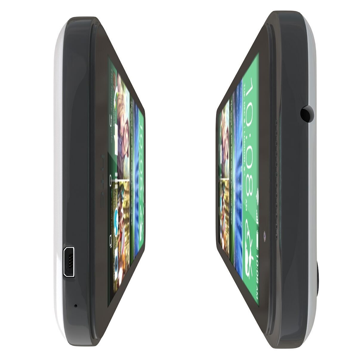 HTC Desire 320 White 3D model_6