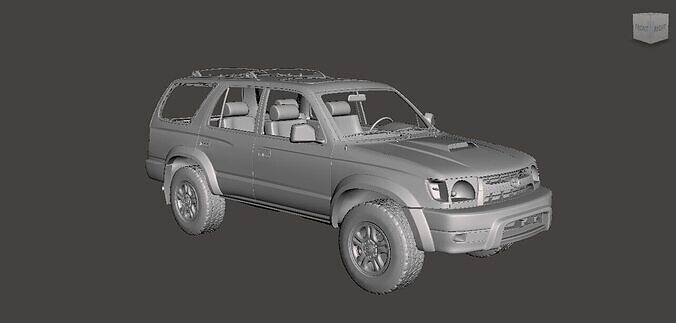 Toyota 4Runner Mk3 1999 3D print model