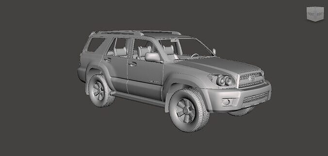 Toyota 4Runner Mk4 2005 3D print model