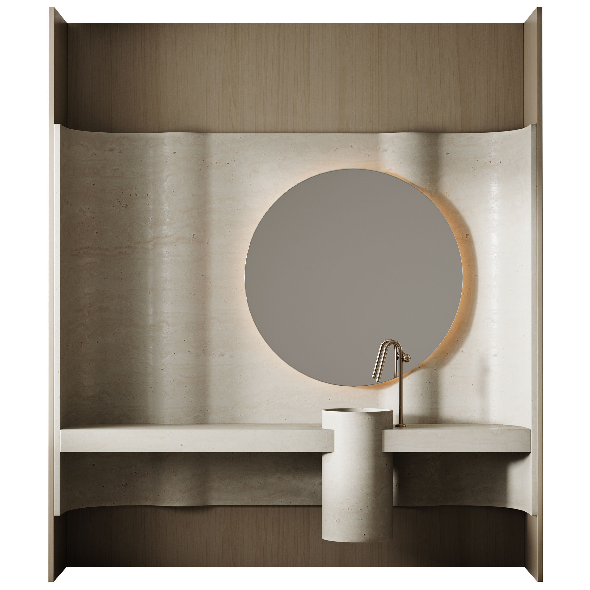 Bathroom furniture 32 3D model_12