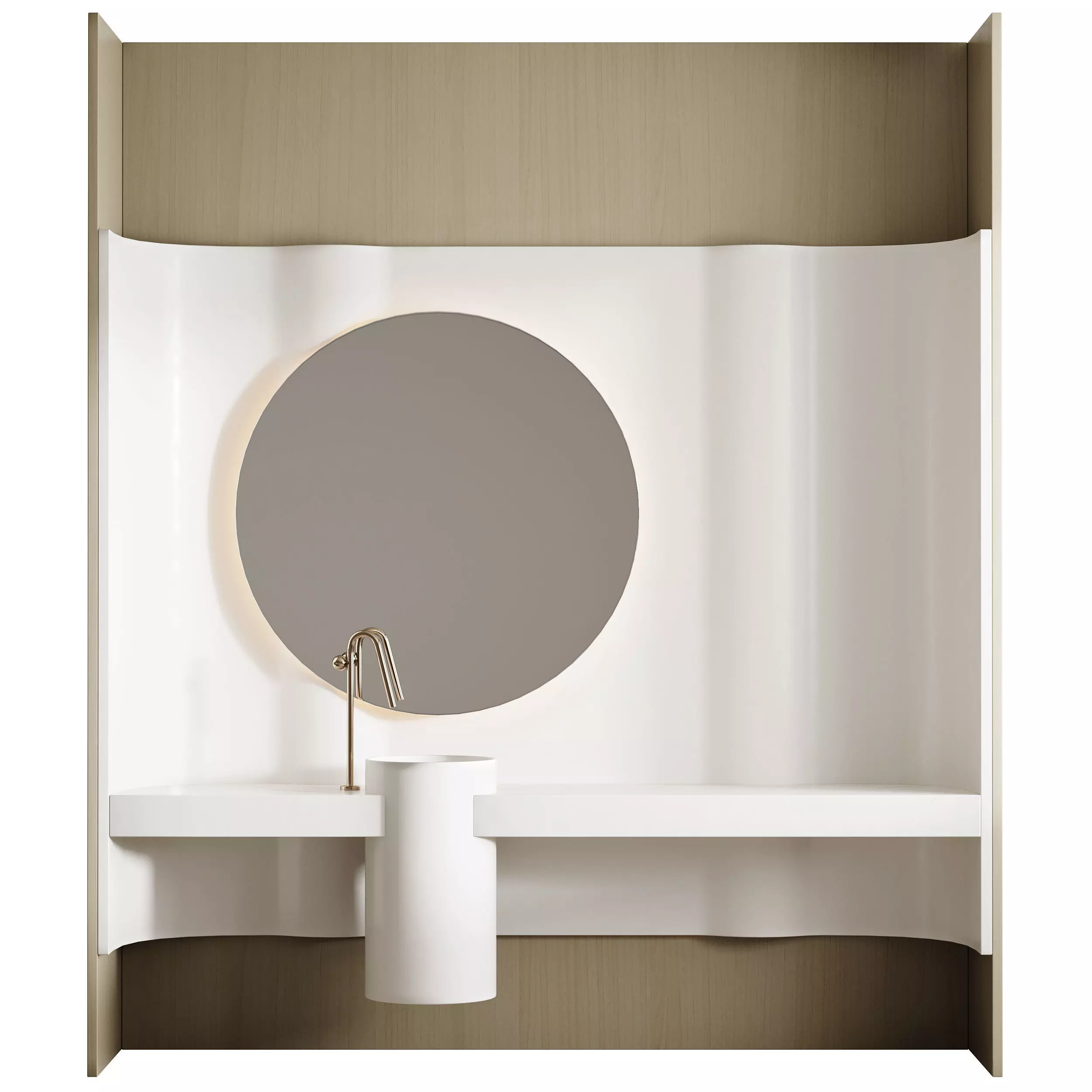 Bathroom furniture 32 3D model_0