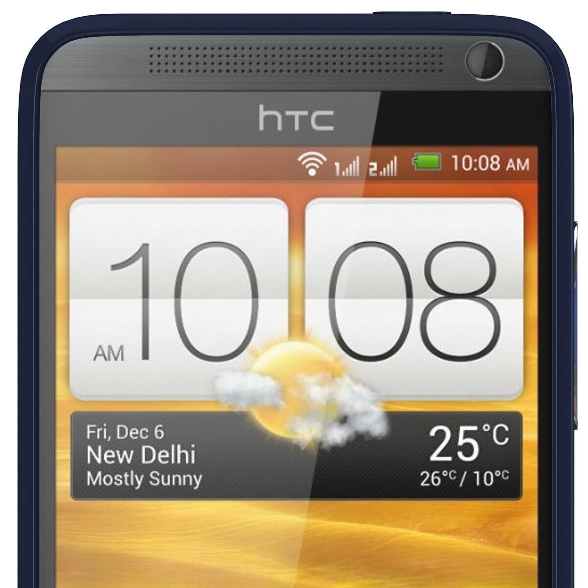 htc desire 501 blue 3D model_2