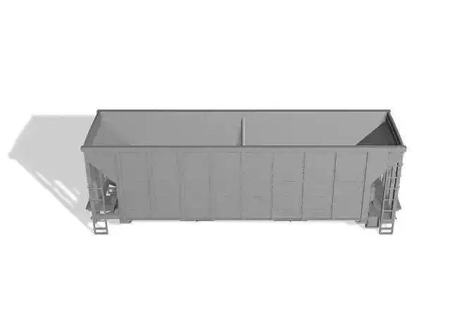 HO Norfolk Southern 2800 Cubic Foot MOW Ballast Hopper