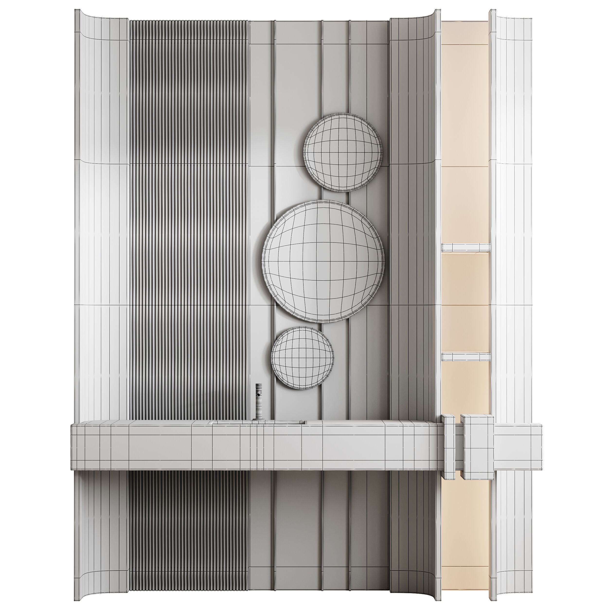 Bathroom furniture 34 3D model_14