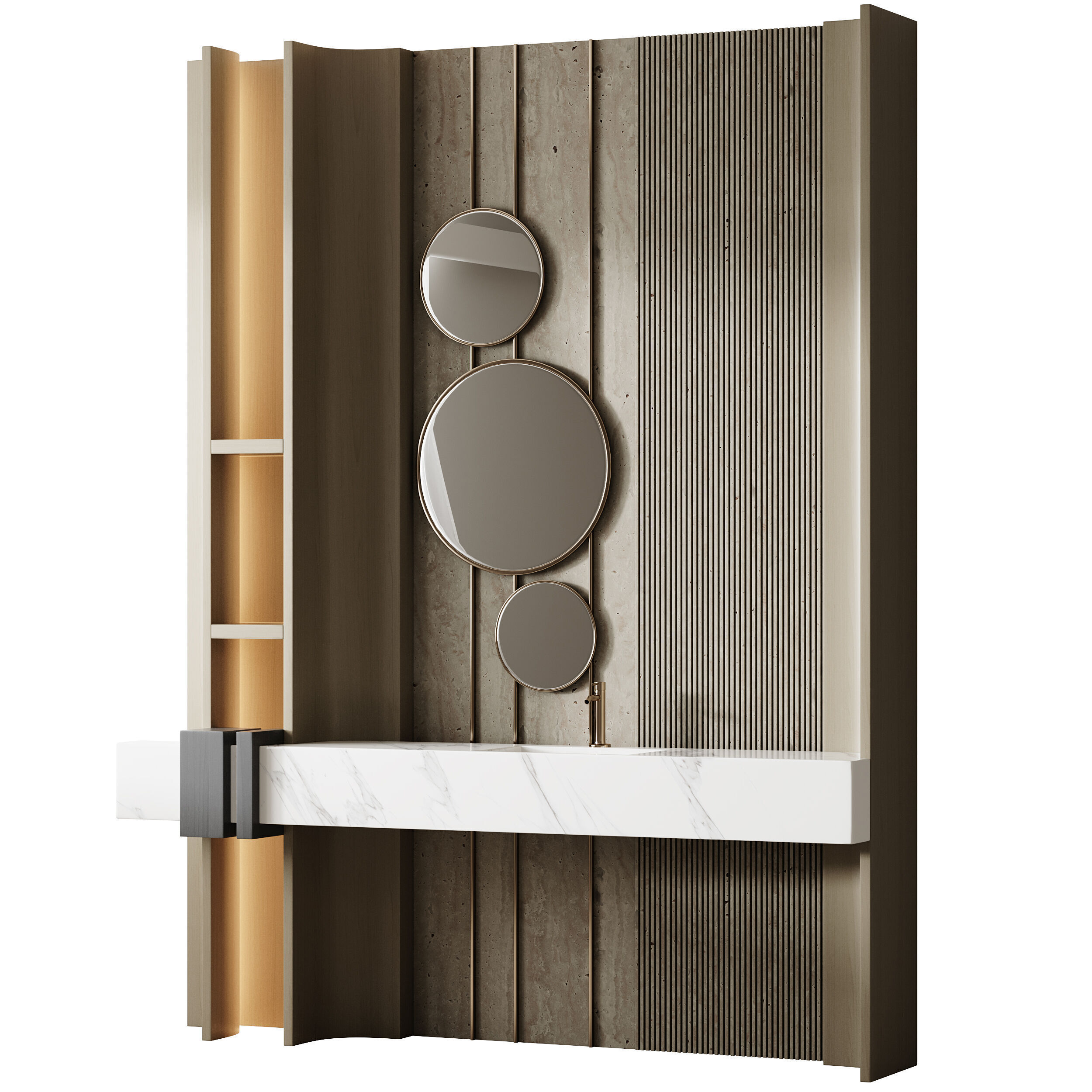 Bathroom furniture 34 3D model_8