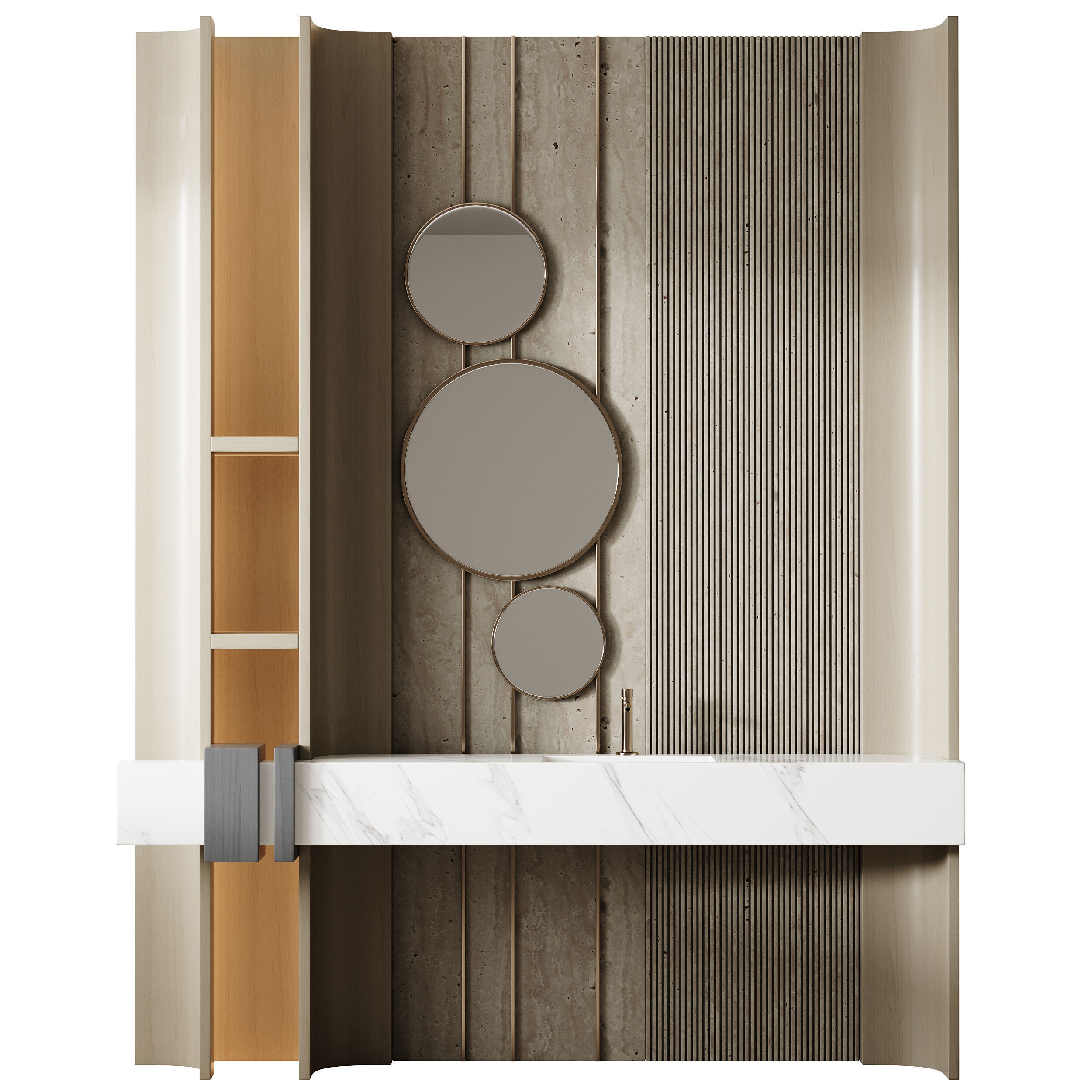 Bathroom furniture 34 3D model_12