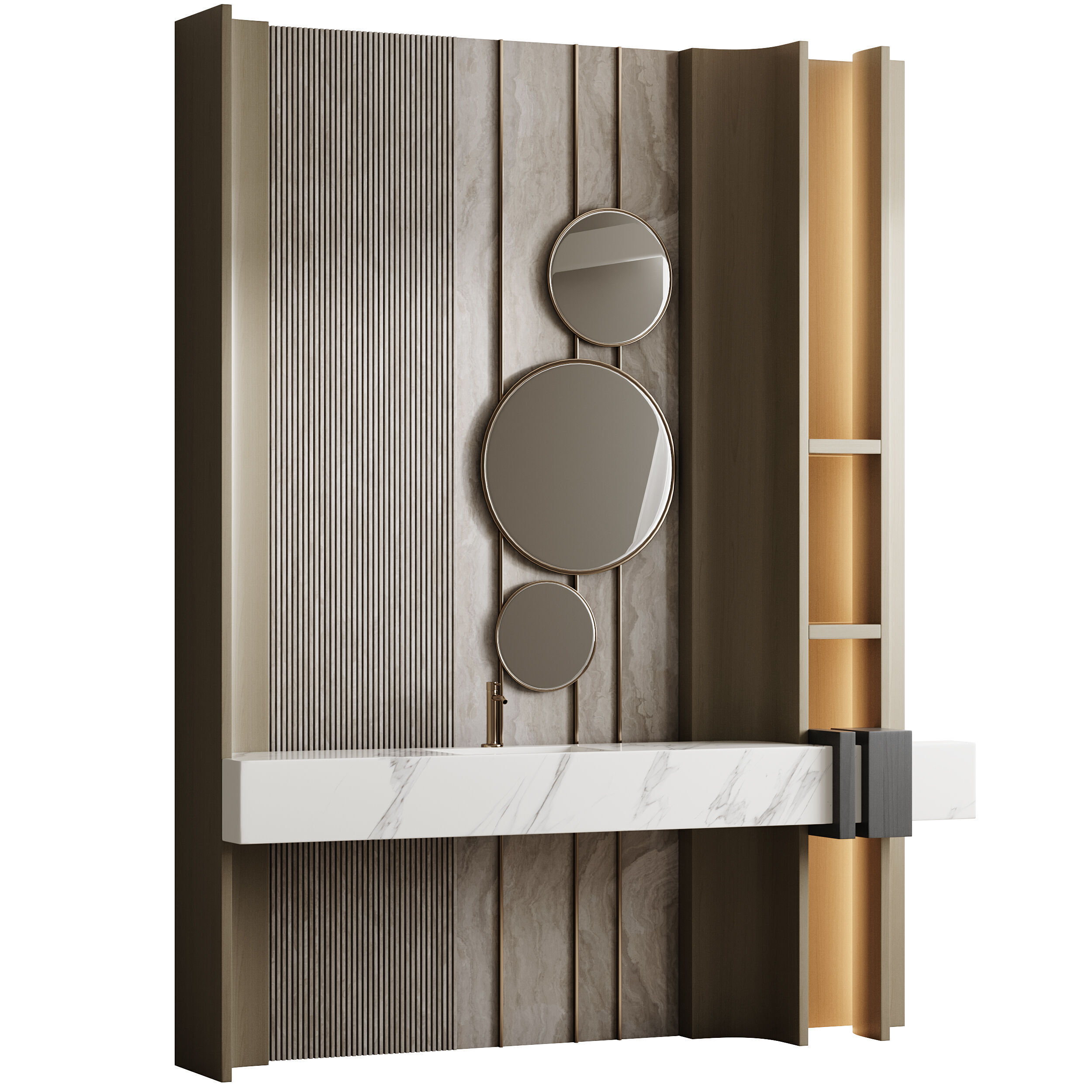 Bathroom furniture 34 3D model_5