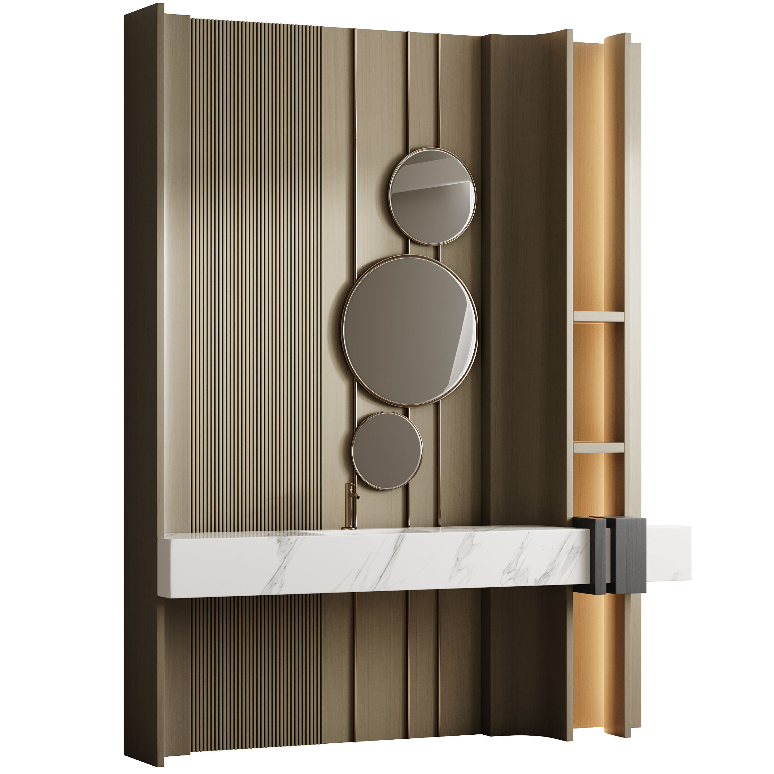 Bathroom furniture 34 3D model_7